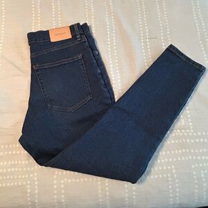 Everlane Women’s High Rise Ankle Midwash Jeans - Sz 30 - EUC